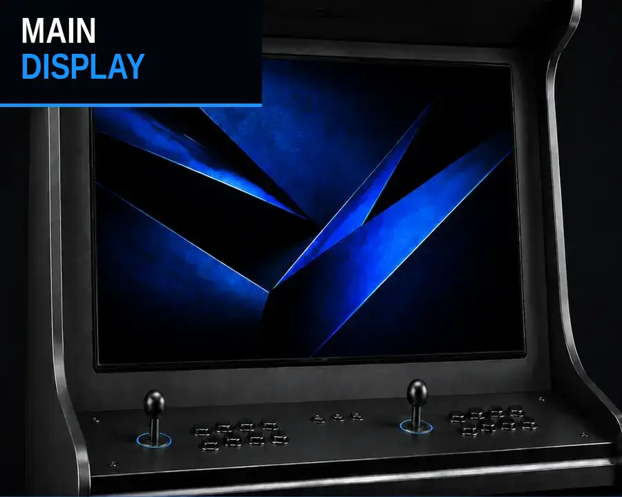The main display on a Phantom cabinet