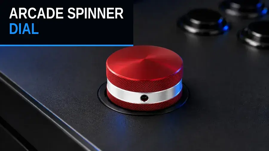 Spinner Dial on a Phantom control panel