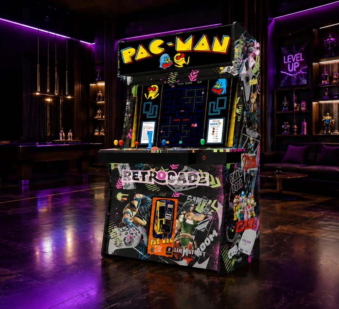 A Phantom Arcades machine in a games room