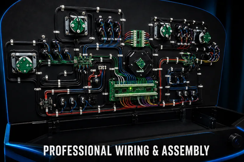 Professional wiring and assembly