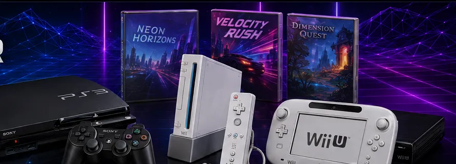 Consoles and games included in the Next-Gen Gamer package