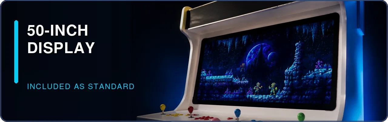 50-inch display