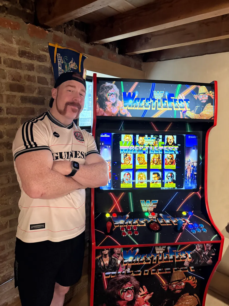Sheamus with Celtic Arcade