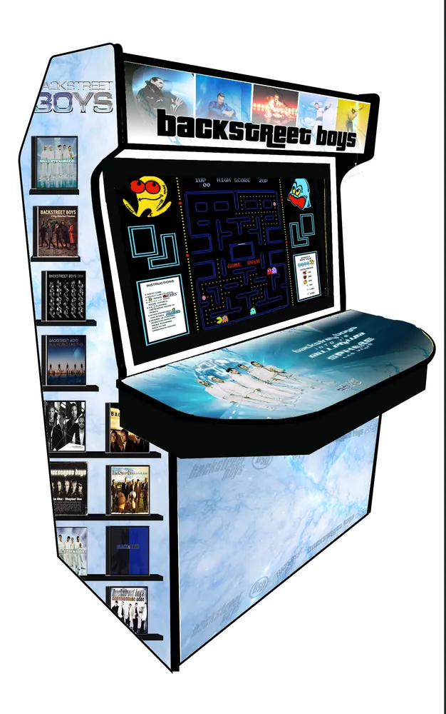 Backstreet Boys arcade - left view