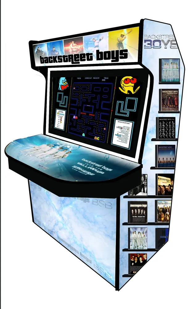 Backstreet Boys arcade - right view