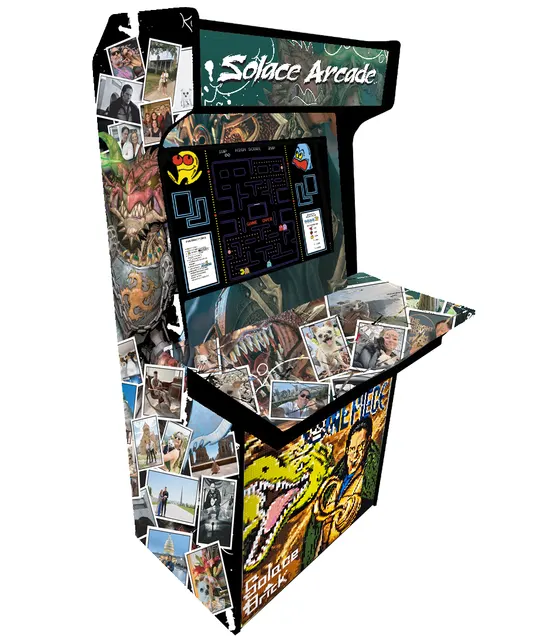 Solace Arcade — Joe Manganiello's custom Phantom arcade