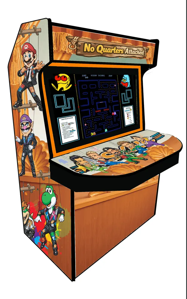 No Quarters Attached - left view