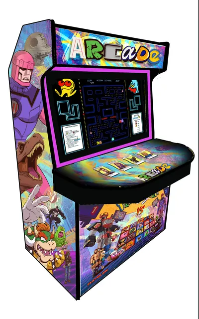 Johnny Gargano & Candice LeRae — Johnny Gargano & Candice LeRae's custom Phantom arcade