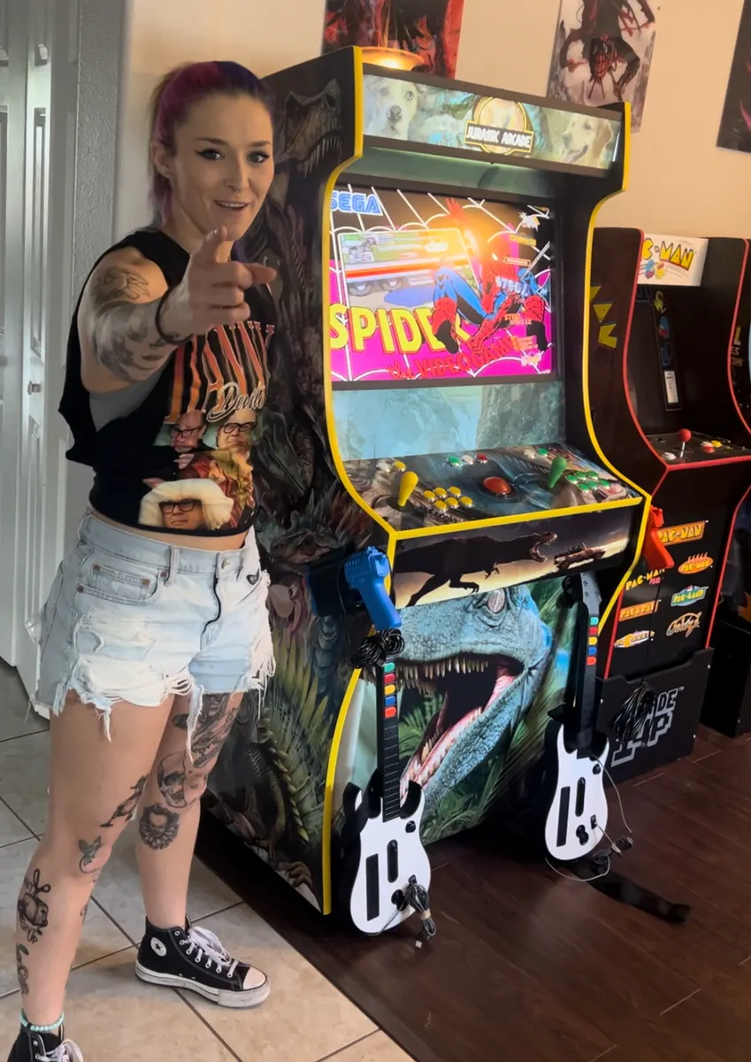 Tegan Nox with Jurassic Arcade