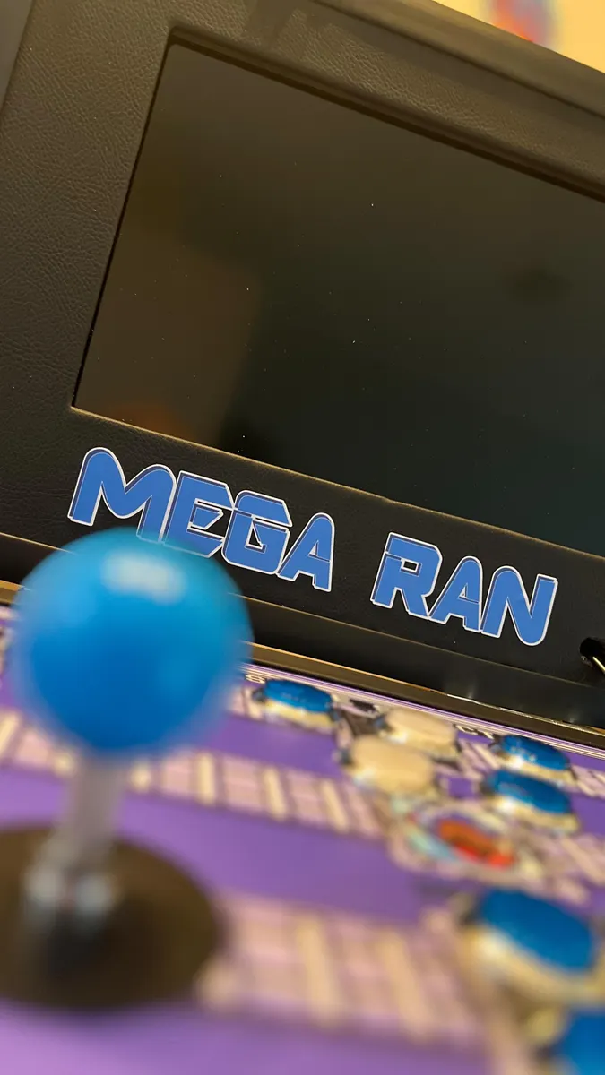 Mega Ran’s road arcade custom arcade render