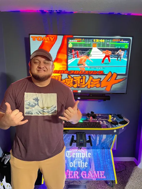 Temple of Power — Samoa Joe's custom Phantom arcade