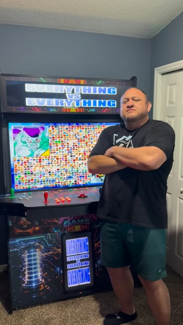 Samoa Joe with Temple of Power