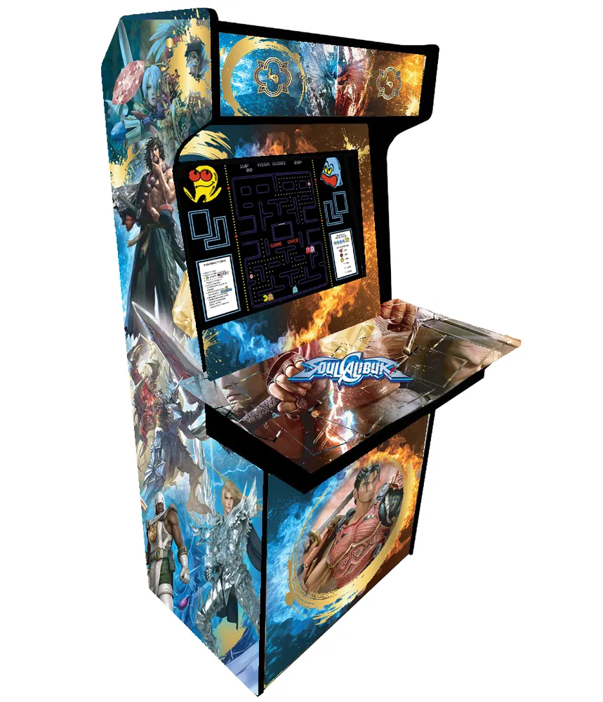 TraxNYC gold arcade - left view