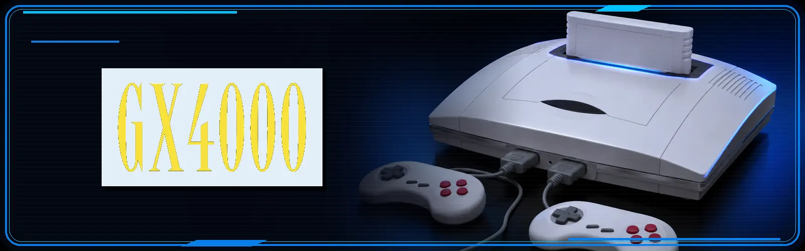 Consoles, controllers and hardware for the Amstrad GX4000 game library