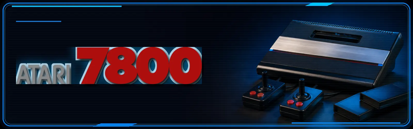 Consoles, controllers and hardware for the Atari 7800 game library