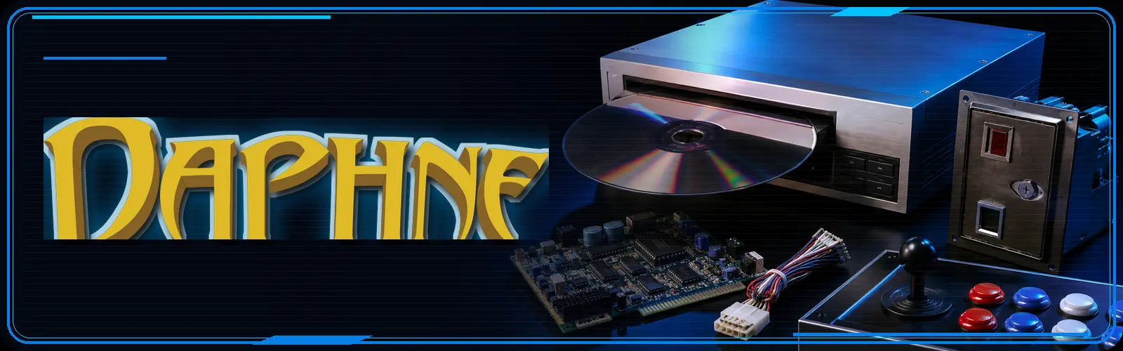 Consoles, controllers and hardware for the Daphne game library
