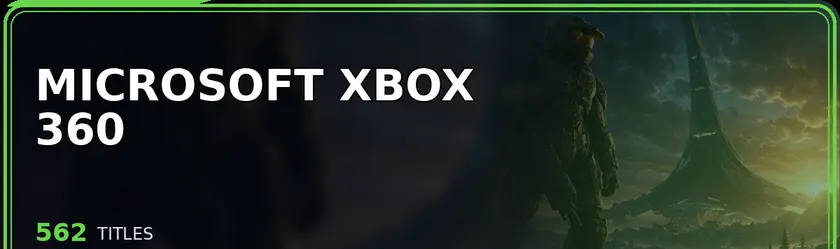 Microsoft Xbox 360 — 562 titles