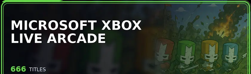 Microsoft Xbox Live Arcade — 666 titles