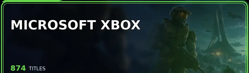 Microsoft Xbox — 874 titles