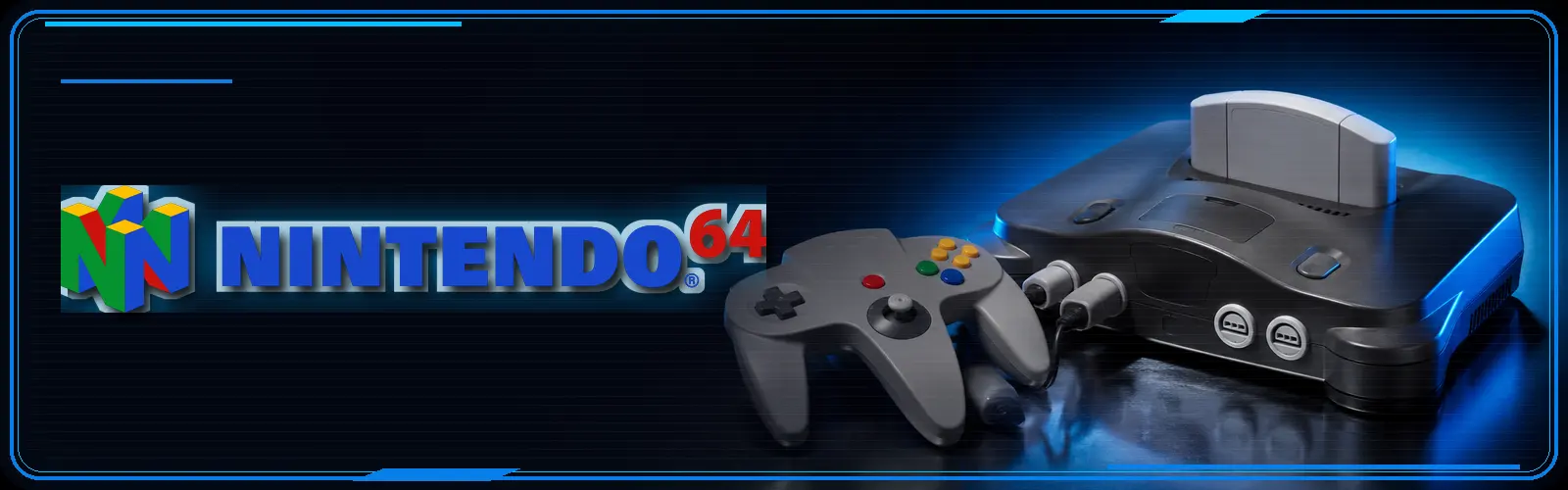 Consoles, controllers and hardware for the Nintendo 64 game library