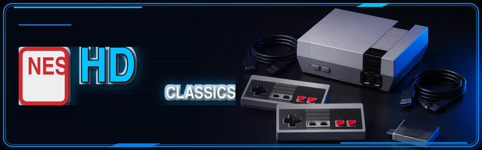 Consoles, controllers and hardware for the Nintendo Entertainment Systems HD game library