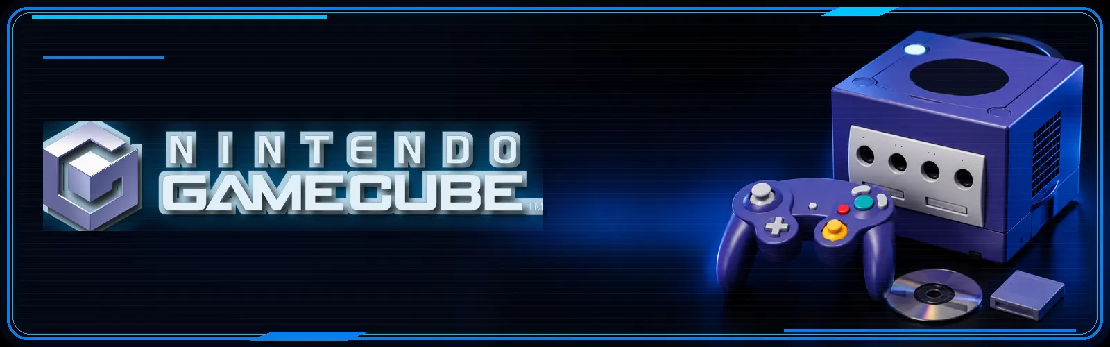 Consoles, controllers and hardware for the Nintendo GameCube game library
