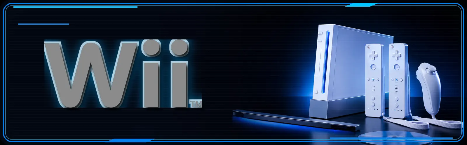 Consoles, controllers and hardware for the Nintendo Wii game library