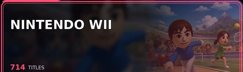 Nintendo Wii — 714 titles