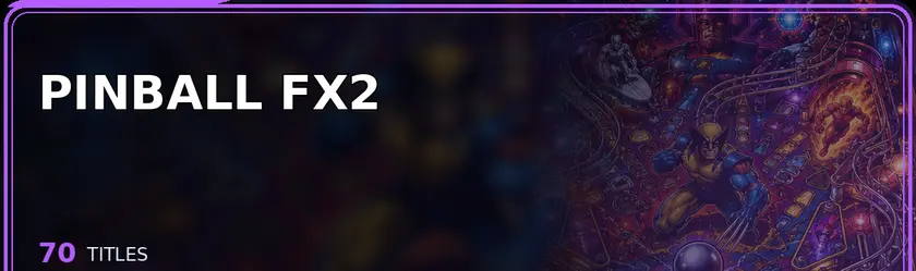 Pinball FX2 — 70 titles