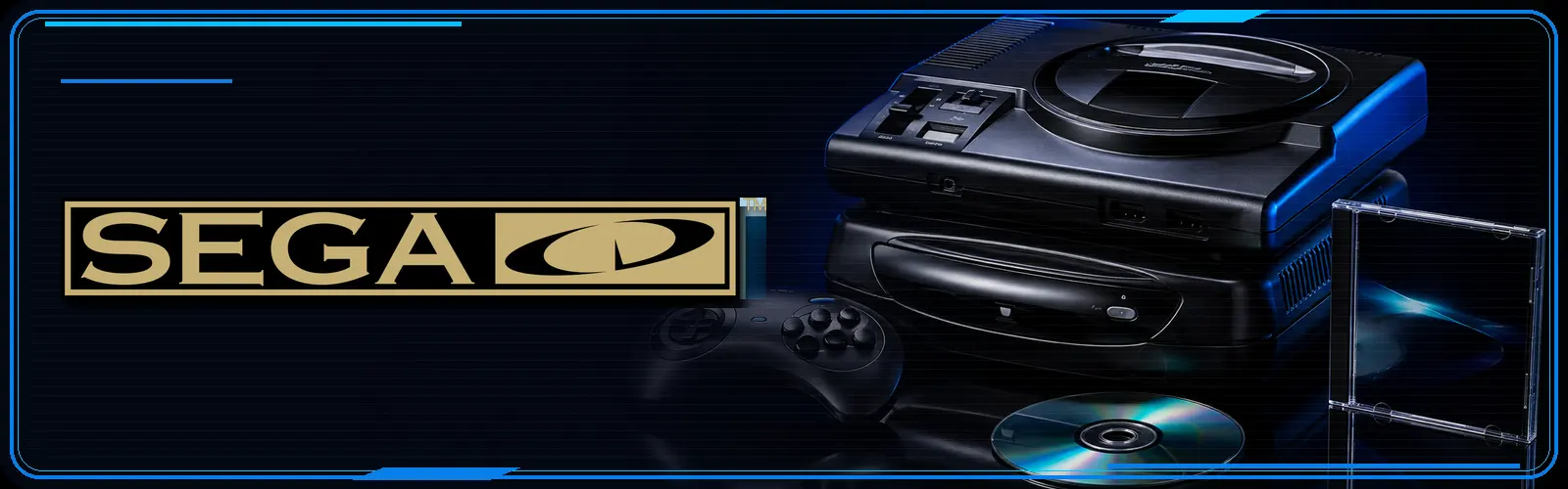 Consoles, controllers and hardware for the Sega CD game library