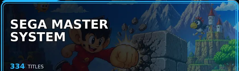 Sega Master System — 334 titles