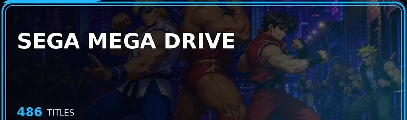 Sega Mega Drive — 486 titles