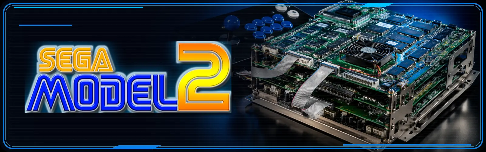 Consoles, controllers and hardware for the Sega Model 2 game library