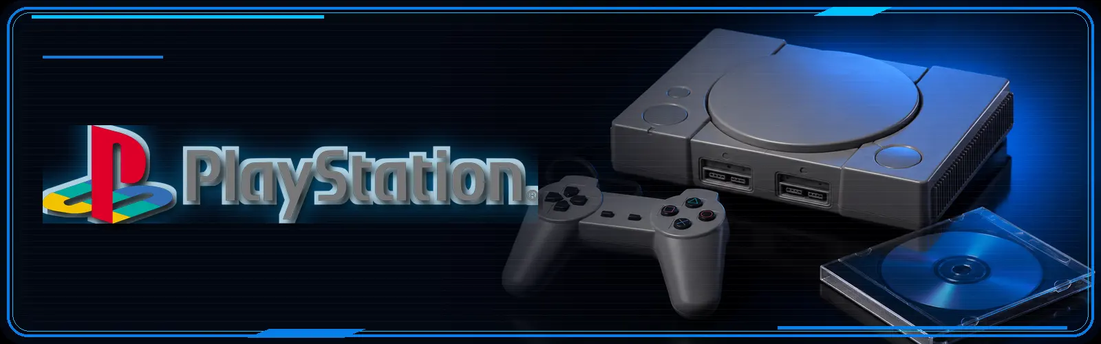 Consoles, controllers and hardware for the Sony PlayStation game library